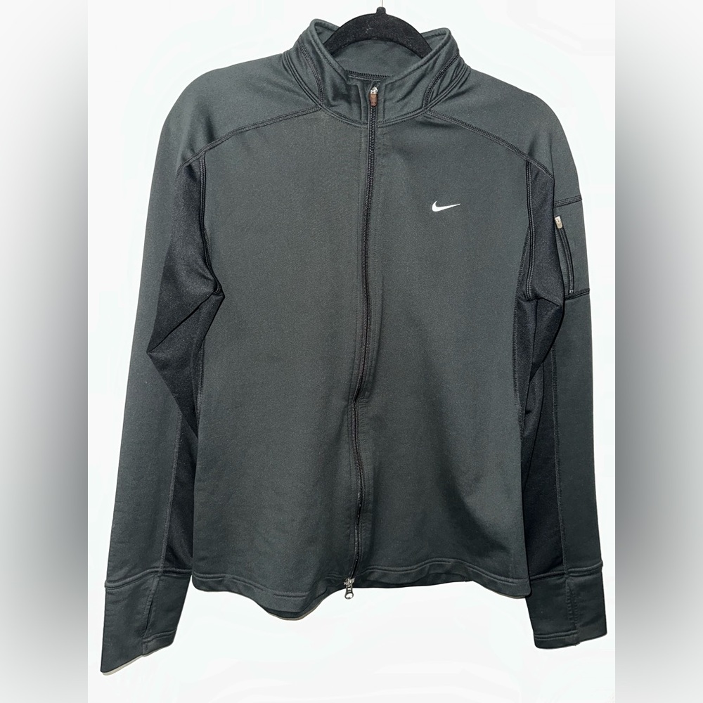 Nike Dri-Fit Women’s Dual Zipper Athletic Performance Workout Running Gym Jacket